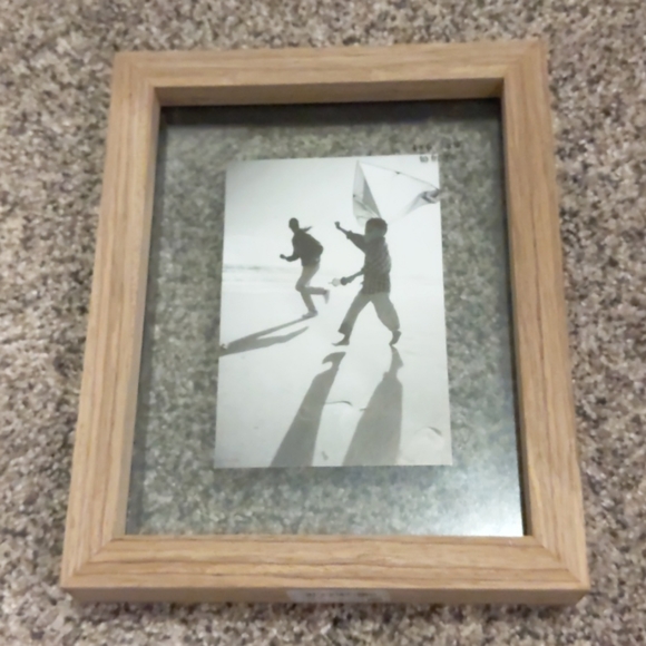 Threshold photo frame brown NWT